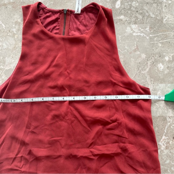 Gentle Fawn size small Sleeveless Burgundy Dress - Picture 10 of 11